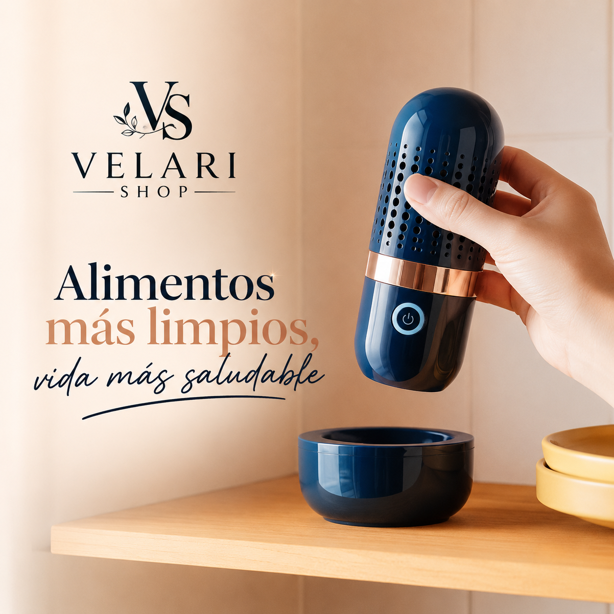 Purificador de Frutas y Verduras Portátil