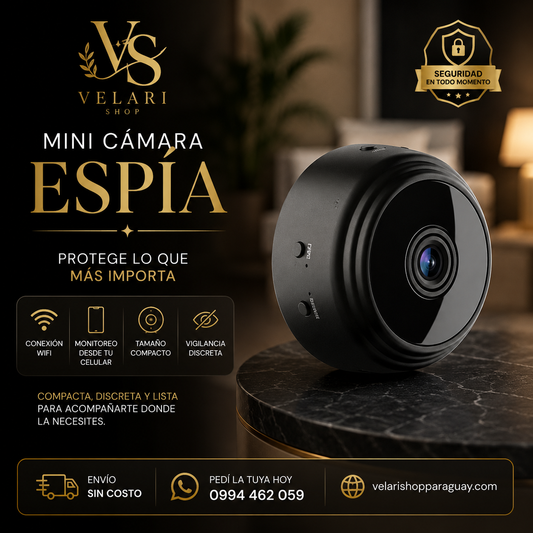 Mini Cámara Espía WiFi A9 Magnética