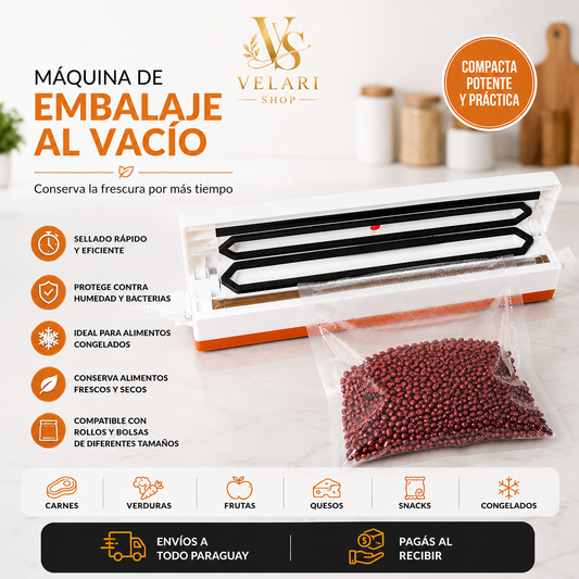 Maquina selladora al Vacio para Alimentos