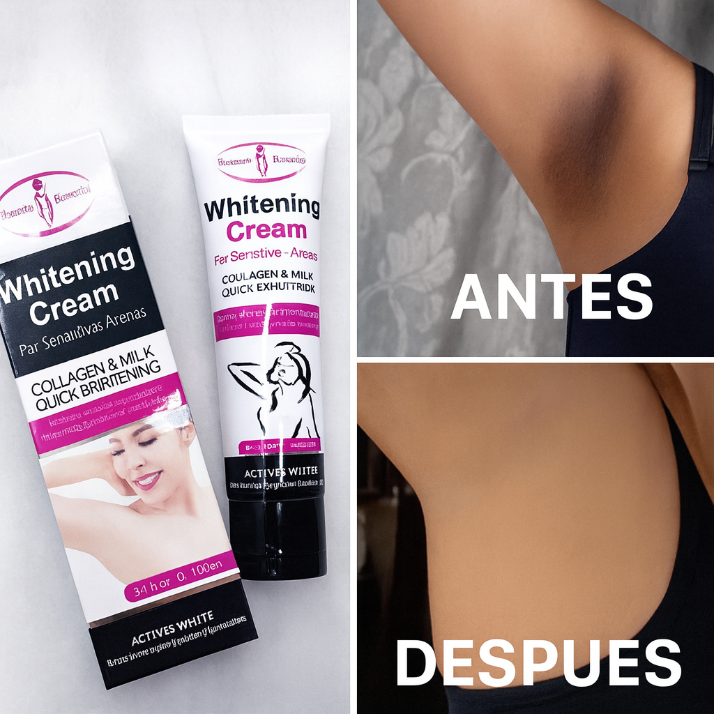 Crema Blanqueadora Intima Premium: Axilas y Zonas Delicadas