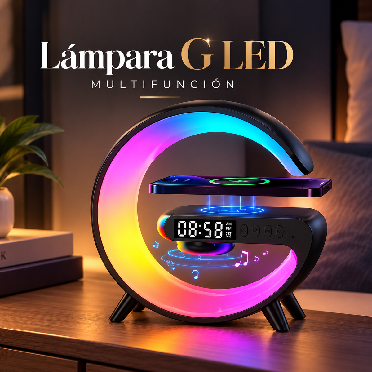 Lámpara G LED Multifunción