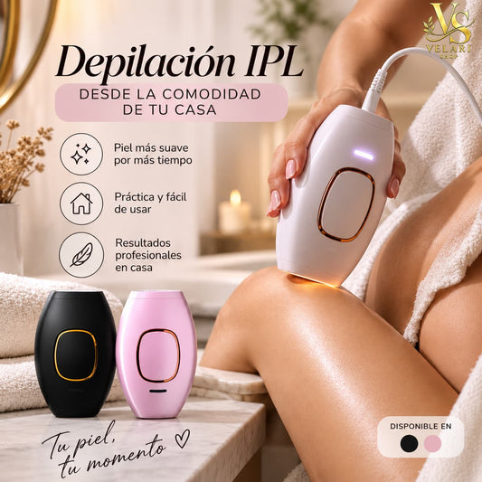 Depiladora IPL de Luz Pulsada – Piel Suave desde Casa